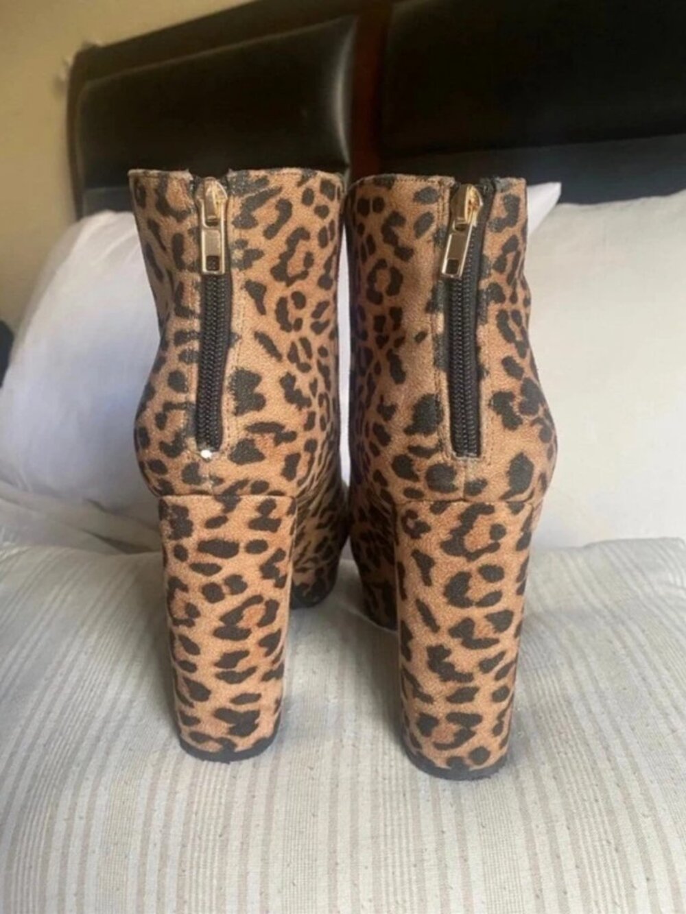 Cheetah boots - Picture 3 of 3